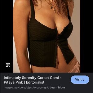 Free people corset cami